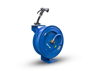 AG-Lite Rubber Water Hose Reel Heavy Duty Single Arm Assembly; 1/2-Inch x 50-Foot