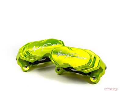 Agency Power Big Brake Kit Front and Rear Monster Green - AP-BRP-X3-460-GRN