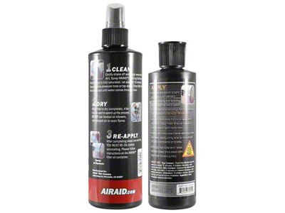 Airaid Air Filter Cleaning Renew Kit for Red Oiled Air Filters