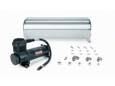 Air Lift 18in FLO Tank w/ Viair 444c Black Compressor - 27767