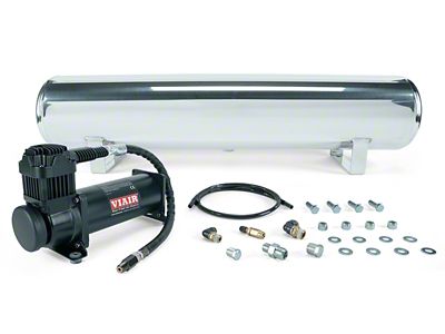 Air Lift 4 Gal. Polished Tank w/ 444b Blk - 27806