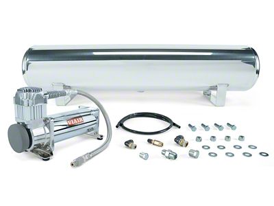 Air Lift 4 Gal. Polished Tank w/ 444c Chrome - 27802