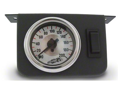 Air Lift Dual Needle Gauge Panel With Two Switches- 200 - 26157