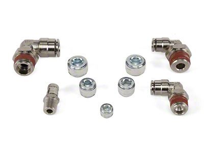 Air Lift Fitting Pack For FLO Tanks 15218/15224/15228 With 1/4in - 32012