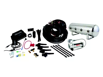 Air Lift Performance 3H 1/4 Air Line 2.5 Gal Polished - 27791