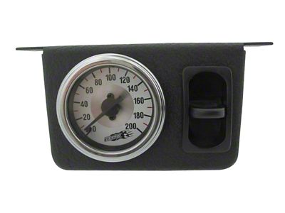 Air Lift Single Needle Gauge Panel With One Paddle Switch- 26161