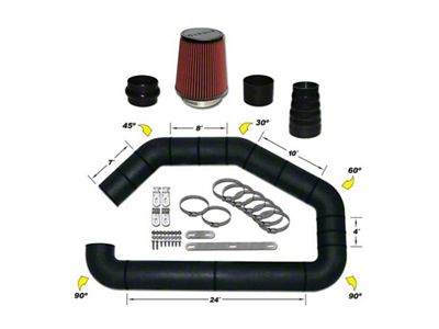 Airaid U-Build-It - Universal 3.5in Master Kit I w/700-452 6in - 101-352