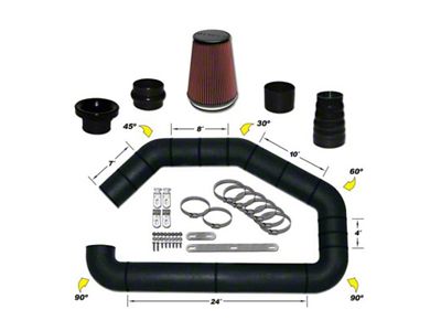 Airaid U-Build-It - Universal 4in Master Kit II w/700-469 9in - 101-400