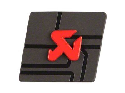Akrapovic Cut red pin