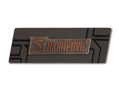 Akrapovic Copper sign badge - 800910