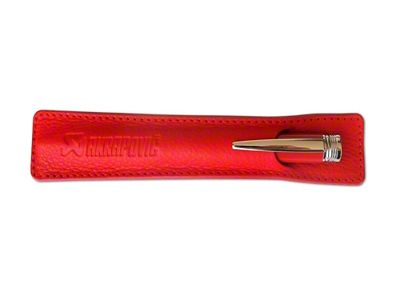 Akrapovic Leather Pencil Sleeve - red - 800943