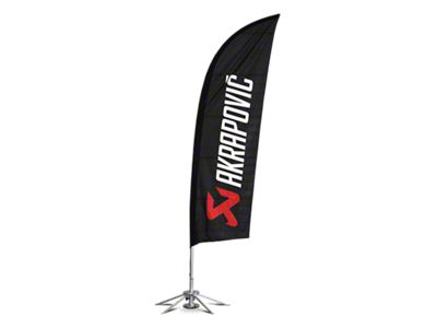 Akrapovic Self-standing flag set