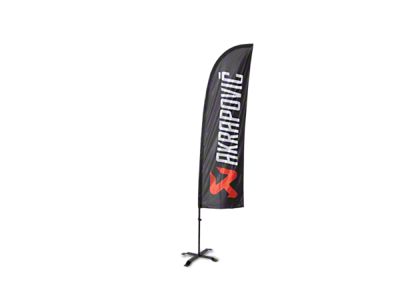 Akrapovic Self standing beach flag set - small - 801587