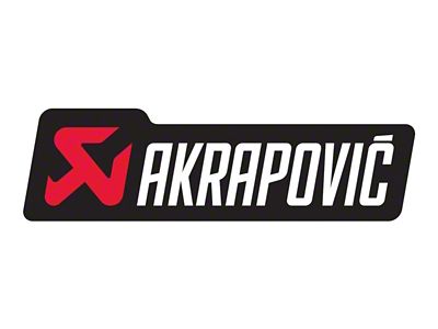 Akrapovic Logo Sticker - Front Adhesive 40 X 11.5 cm - 801604