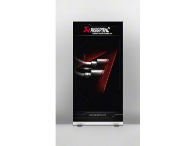 Akrapovic Pull Up Banner GTR Tailpipe - 801817