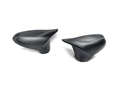 Akrapovic 2014+ BMW M3 F80 Carbon Fiber Mirror Cap Set - WM-BM/CA/2/M