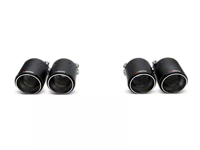 Akrapovic 14-17 BMW M3/M4 F80/F82 Tail Pipe Set Carbon - TP-CT/26