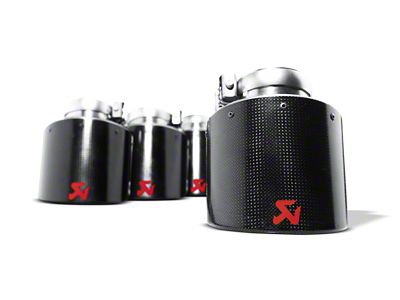 Akrapovic 06-13 Chevrolet Corvette ZO6/ZR1 C6 Tail Pipe Set Carbon - TP-NIR35C
