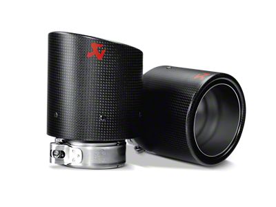 Akrapovic 09-12 Volkswagen Golf GTD VI Tail Pipe Set Carbon - TP-VWGMK6-CA