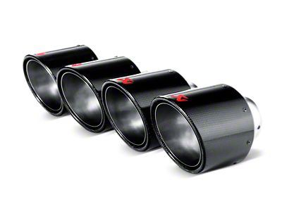 Akrapovic 06-13 Chevrolet Corvette ZO6/ZR1 C6 Tail Pipe Set Carbon - TP-CT/1