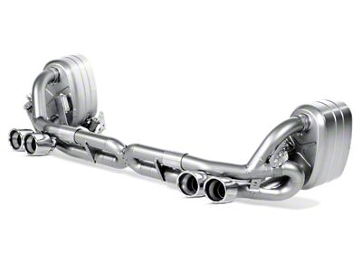 Akrapovic 08-12 Porsche 911 Carrera S/4/4S/GTS Slip-On Race Line Titanium w/ Titanium Tips