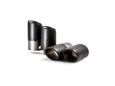 Akrapovic 2018+ Porsche Cayenne V6 536 Tail Pipe Set Carbon - TP-CT/53