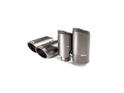Akrapovic 2018+ Porsche Cayenne V6 536 Tail Pipe Set Titanium - TP-T/S/23
