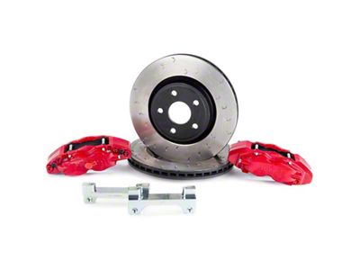 Alcon 07+ Jeep JK w/ 5x5.5in Hub 357x32mm Rotor 4-Piston - BKF5459AX13