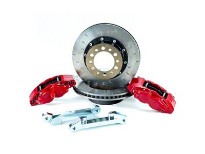 Alcon 07+ Jeep JK w/ 6x5.5in Hub 357x32mm Rotor 4-Piston - BKF5459AX14