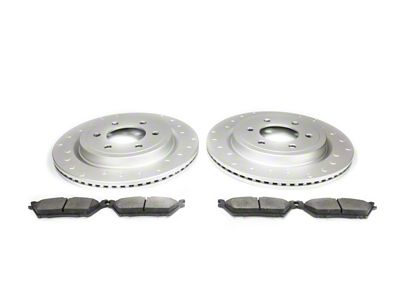 Alcon 19-20 Raptor/ 18-20 F-150 Rear Pad and Rotor Kit - BKR3430X1227