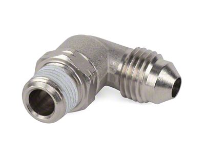Air Lift 1/8in MNPT x 4AN Swivel Elbow Fitting - 21815