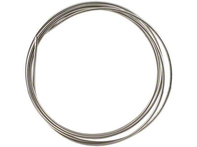 Allstar Performance 3/8-Inch Coiled Tubing; Stainless Steel; 20-Foot
