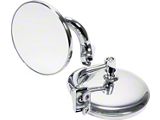 Allstar Performance 4-Inch Peep Mirror; Pair (Universal; Some Adaptation May Be Required)