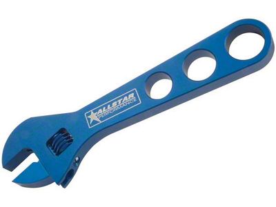 Allstar Performance Adjustable Aluminum Fitting Wrench; 0-10AN