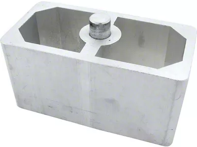 Allstar Performance Aluminum Lowering Block; 2-1/2-Inch (Universal; Some Adaptation May Be Required)