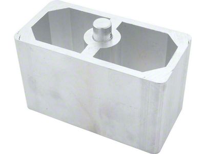 Allstar Performance Aluminum Lowering Block; 3-Inch (Universal; Some Adaptation May Be Required)