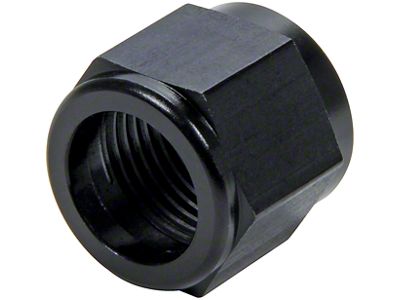 Allstar Performance Aluminum Tube Nut; 10AN for 5/8-Inch Tubing; 2-Pack