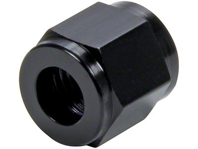 Allstar Performance Aluminum Tube Nut; 4AN for 1/4-Inch Tubing; 2-Pack