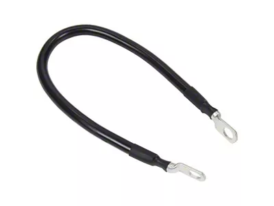 Allstar Performance Battery Cable; 10-Inch; Black (Universal; Some Adaptation May Be Required)