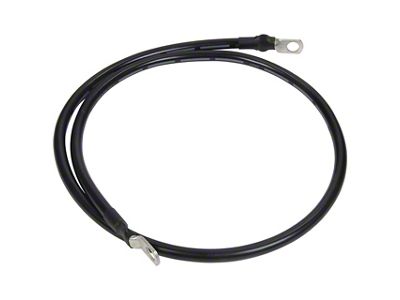 Allstar Performance Battery Cable; 25-Inch; Black (Universal; Some Adaptation May Be Required)