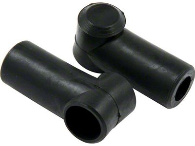 Allstar Performance Battery Disconnect Boots; Black; 2-Pack
