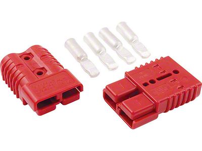 Allstar Performance Battery Quick Disconnect Kit; 175-Amp; Red