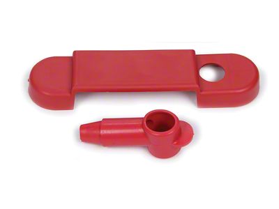 Allstar Performance Buss Bar Protective Cover; Red