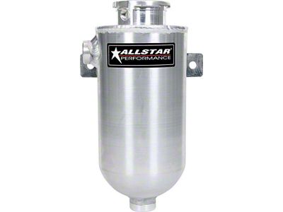 Allstar Performance Expansion Tank With Filler with Welded-On Bracket (Universal; Some Adaptation May Be Required)