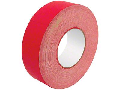 Allstar Performance Gaffers Tape; 2-Inch x 165-Foot; Red