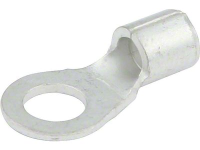 Allstar Performance Non-Insulated Ring Terminal; 12-10 Gauge; No. 10 Hole; 20-Pack