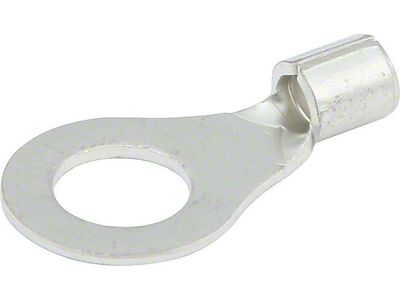 Allstar Performance Non-Insulated Ring Terminal; 12-10 Gauge; 5/16-Inch Hole; 20-Pack