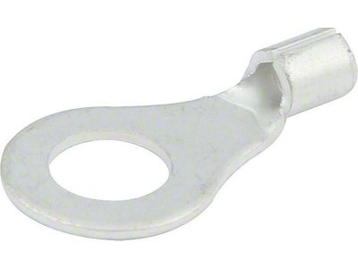 Allstar Performance Non-Insulated Ring Terminal; 16-14 Gauge; 1/4-Inch Hole; 20-Pack