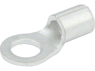 Allstar Performance Non-Insulated Ring Terminal; 16-14 Gauge; No. 6 Hole; 20-Pack