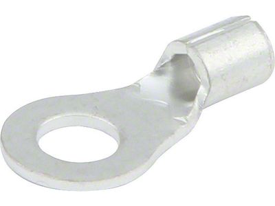 Allstar Performance Non-Insulated Ring Terminal; 16-14 Gauge; No. 8 Hole; 20-Pack